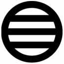 家纹:丸に结び雁金